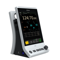 Patient monitor med  blodtryck, pulsoximetri och temp
