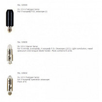 Lampor halogen HL 2.5 V